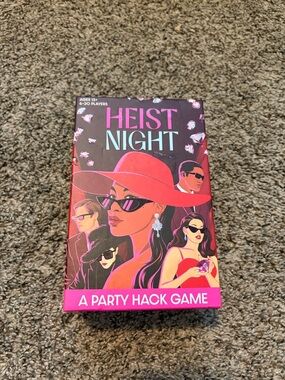 Funko Heist Night Card Game - Pink, Red, Black